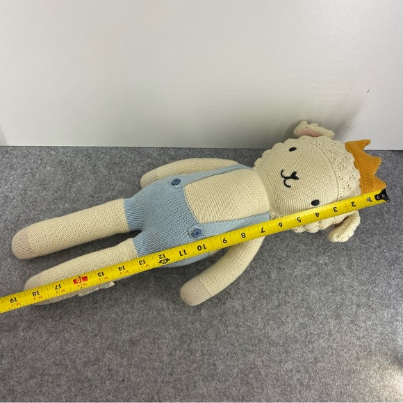 Cuddle + Kind Sebastian The Lamb 20 inch Plush Stuffy - Picture 7 of 7